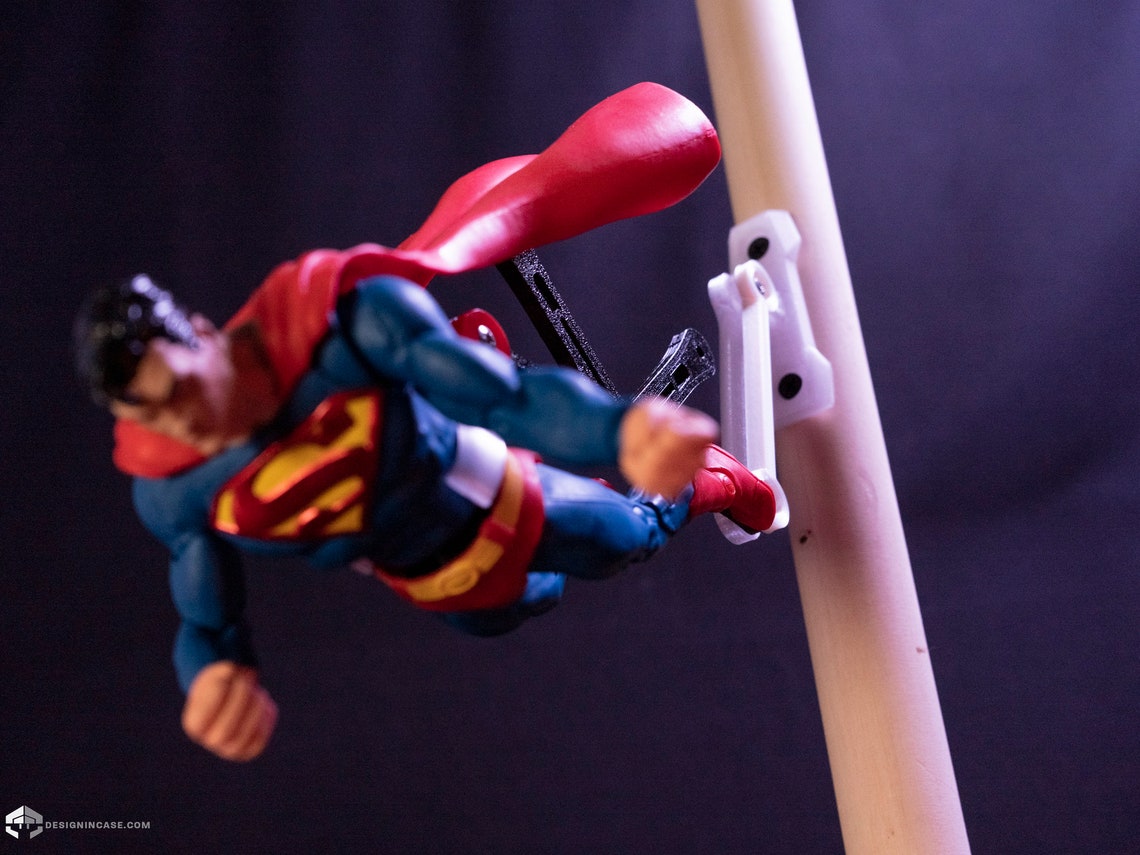 Action Figure Flight Display Stand Black Etsy.de