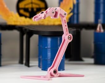 Pink Advanced Action Figure Display Stand