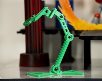 Green Advanced Action Figure Display Stand