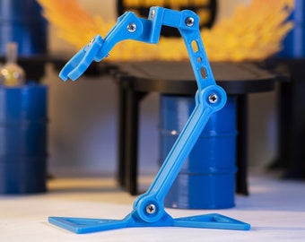 Blue Advanced Action Figure Display Stand