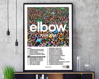 Keane 2019 UK Tour Premium Poster Print Professional Grade Gloss Photo A4 A3 HD