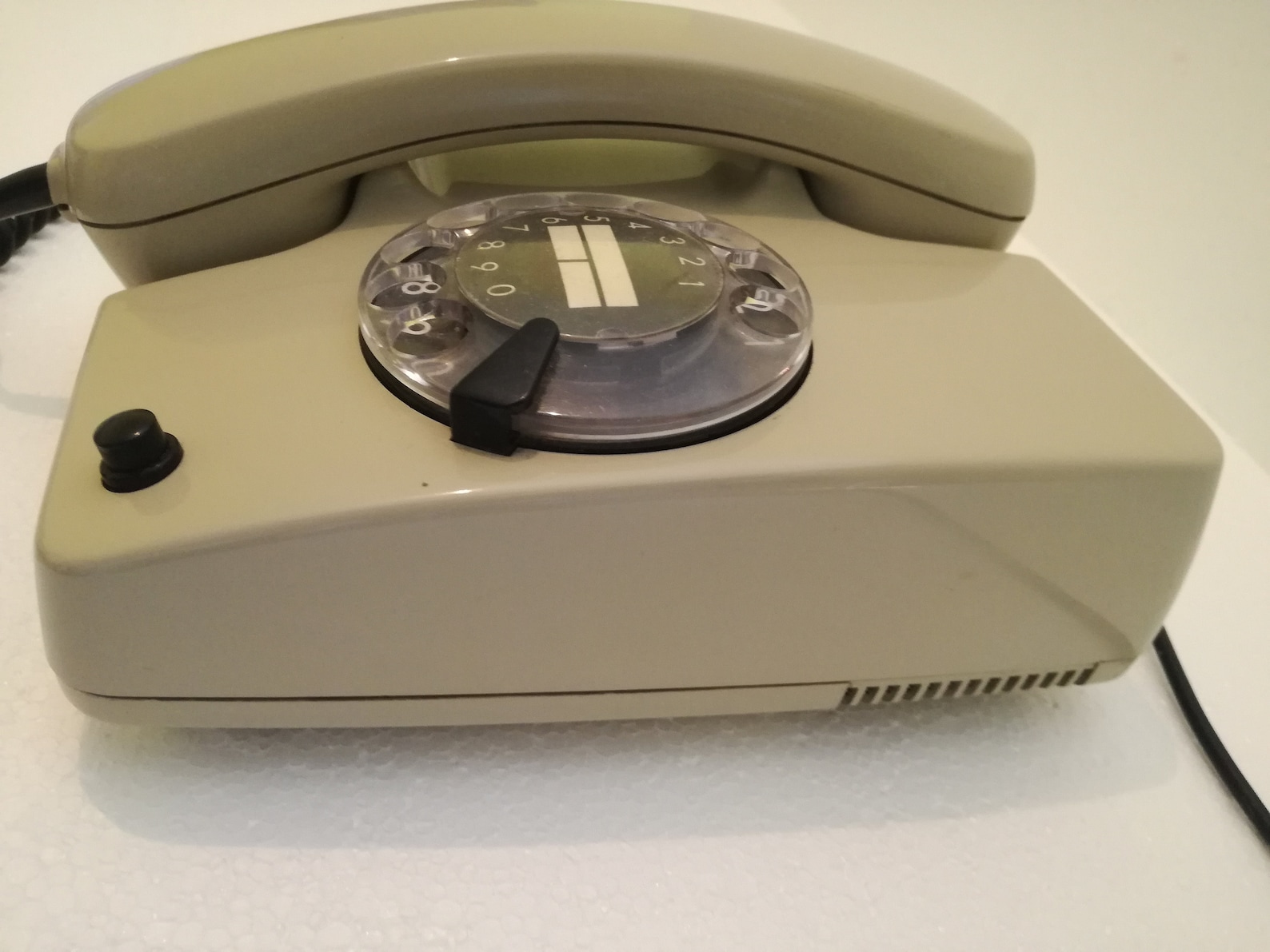 Vintage Siemens Telephone, Rotary Dial, Phone 1970s, Grey , Retro ...