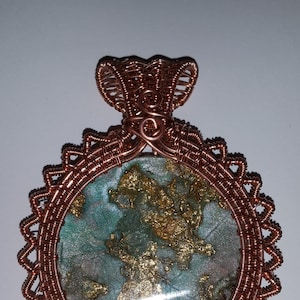 Antique style pendant tutorial