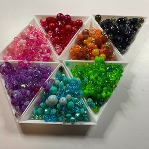 Vintage beads! 7 mixes of beautiful colors