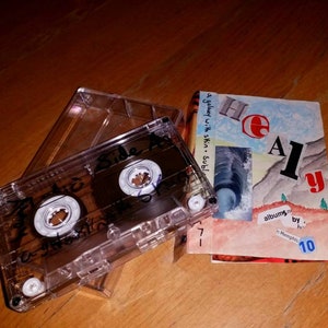 Handmade Y2K Custom Audio Cassette Mixtape - Personalized Recored 90min Audio Cassette + Artwork, Cover, and Case