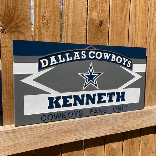 Dallas Cowboys Office Decor Etsy