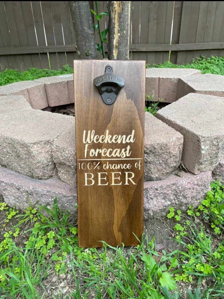 Beer Bottle Opener Wall Mount Etsy