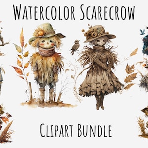 Scarecrow Clipart, Scary png, Gardening clipart, Scarecrow face, Scarecrow png Printable Instant Digital Download, Sublimation, Journaling
