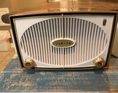 Excellent Restored Zenith B615-L AM Tube Radio With Bluetooth Auxiliary Input For iPhone, Etc.
