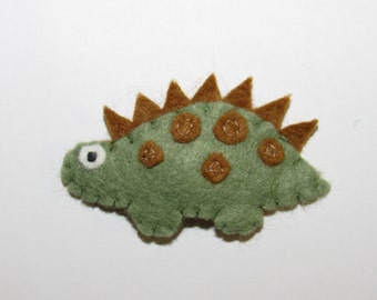 Customizable Dinosaur hair clip, baby toddler boy hair clip, baby toddler girl hair clip, handmade hair clip, hair clip for boys, dino