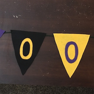 A LA VENTA: BOO! Banner de carta de fieltro de Halloween, Spooky, fiesta de otoño, fiesta de halloween, decoración de fiesta de halloween