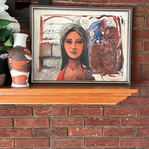 Pintura al óleo original de Robert Herndon