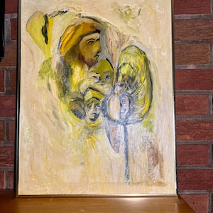 Oil painting on canvas board