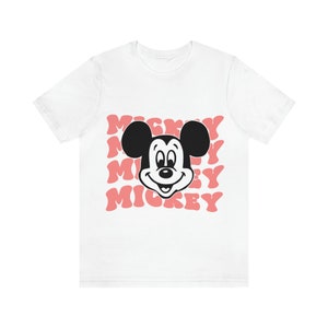 Retro Mickey super soft t-shirt, Bella+Canvas, Disney family shirt, Disney Mickey Shirt
