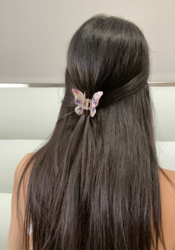 New Woman Flower Fan Shaped Hollowed Out Acetate Hair Claws Ladies Hair  Clips Barrettes Headwear Girls Hair Accessories Color Style 2 Ships From  China