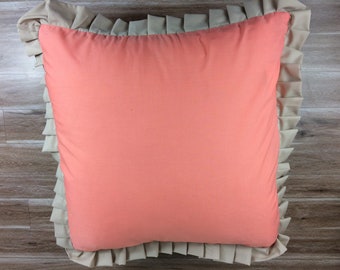 Peach Pillowcases Etsy