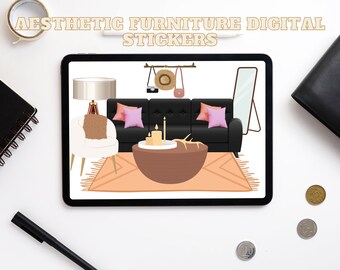 Goodnotes Stickers Pre Cropped Furniture - Etsy