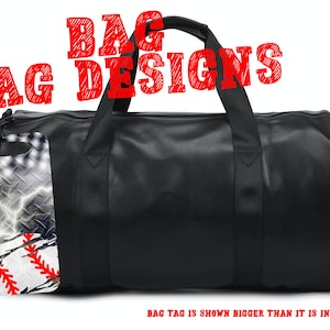 Baseball Taschenanhänger | Navy Stadion Grunge | Sublimationsdesign Downloads | Sport Taschenanhänger