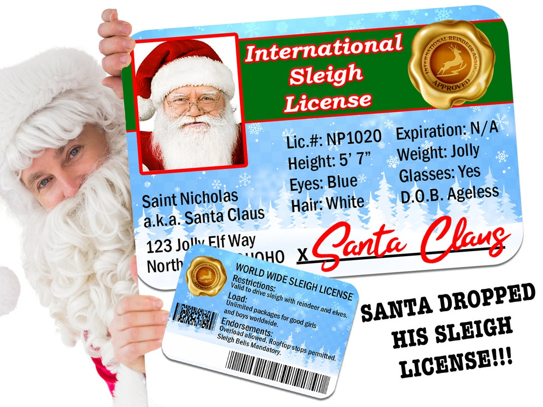 BUNDLE Leprechaun, Santa, Tooth Fairy and Easter Bunny License