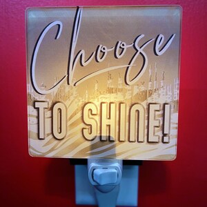 Choose to Shine Element | Sublimation | Digital Printing