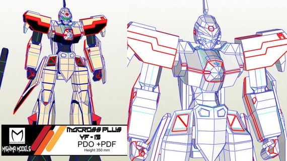 Macross Plus YF- 19 - Etsy