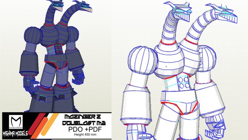 マルモページです☆2 Mazinger Z Doublas M2 Mini Rubber Figure - Entertainment Earth
