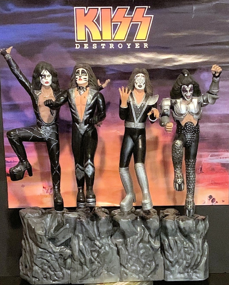Kiss Destroyer Kiss Model Kiss Figurine Kiss Scale Model Etsy