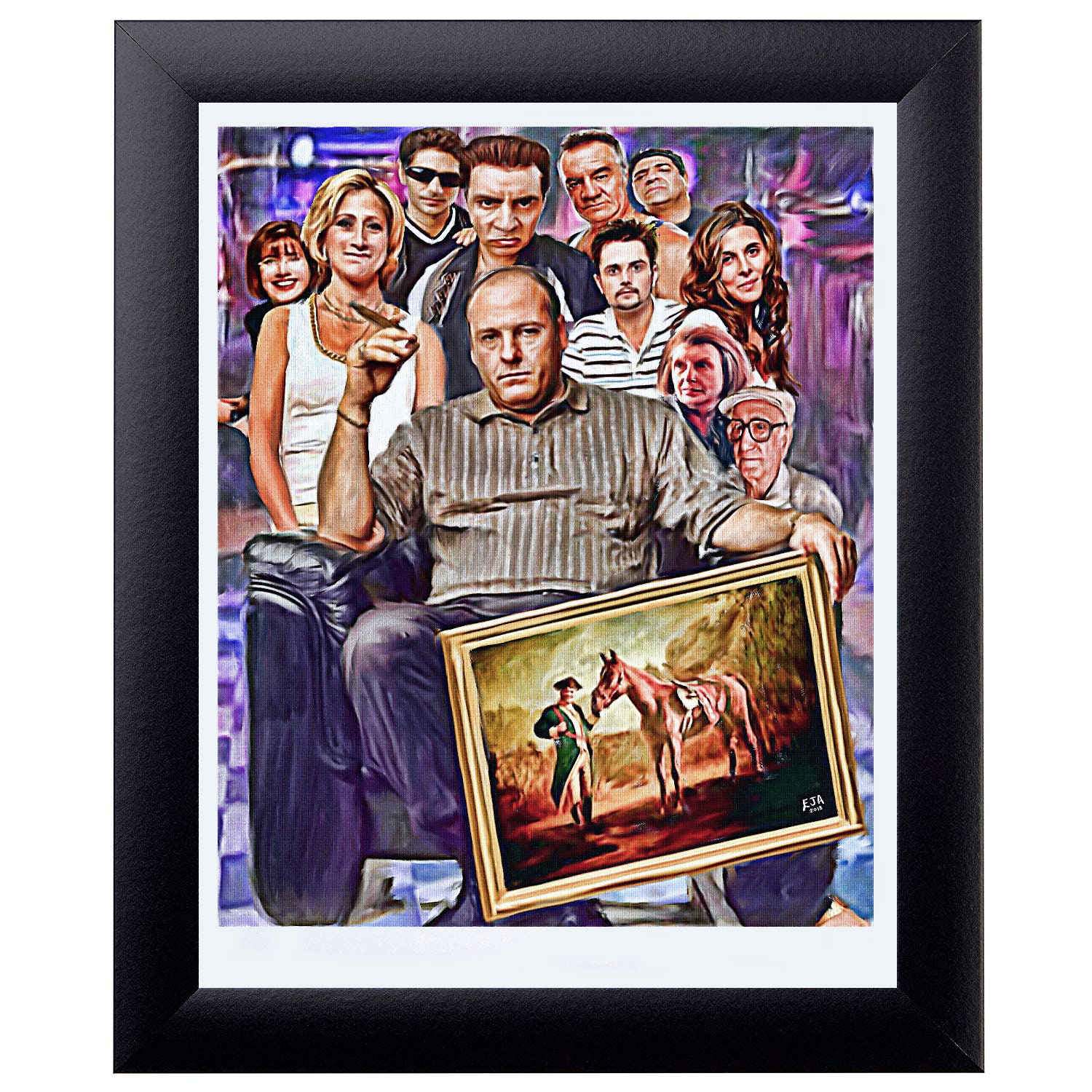 Sopranos Artwork the Sopranos Art Tony Soprano Art - Etsy Hong Kong