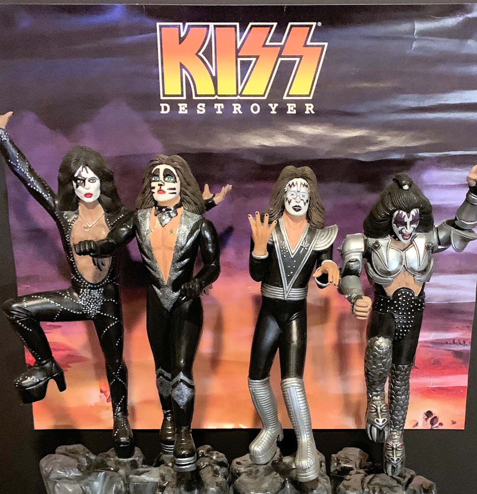 Kiss Destroyer Kiss Model Kiss Figurine Kiss Scale Model Etsy
