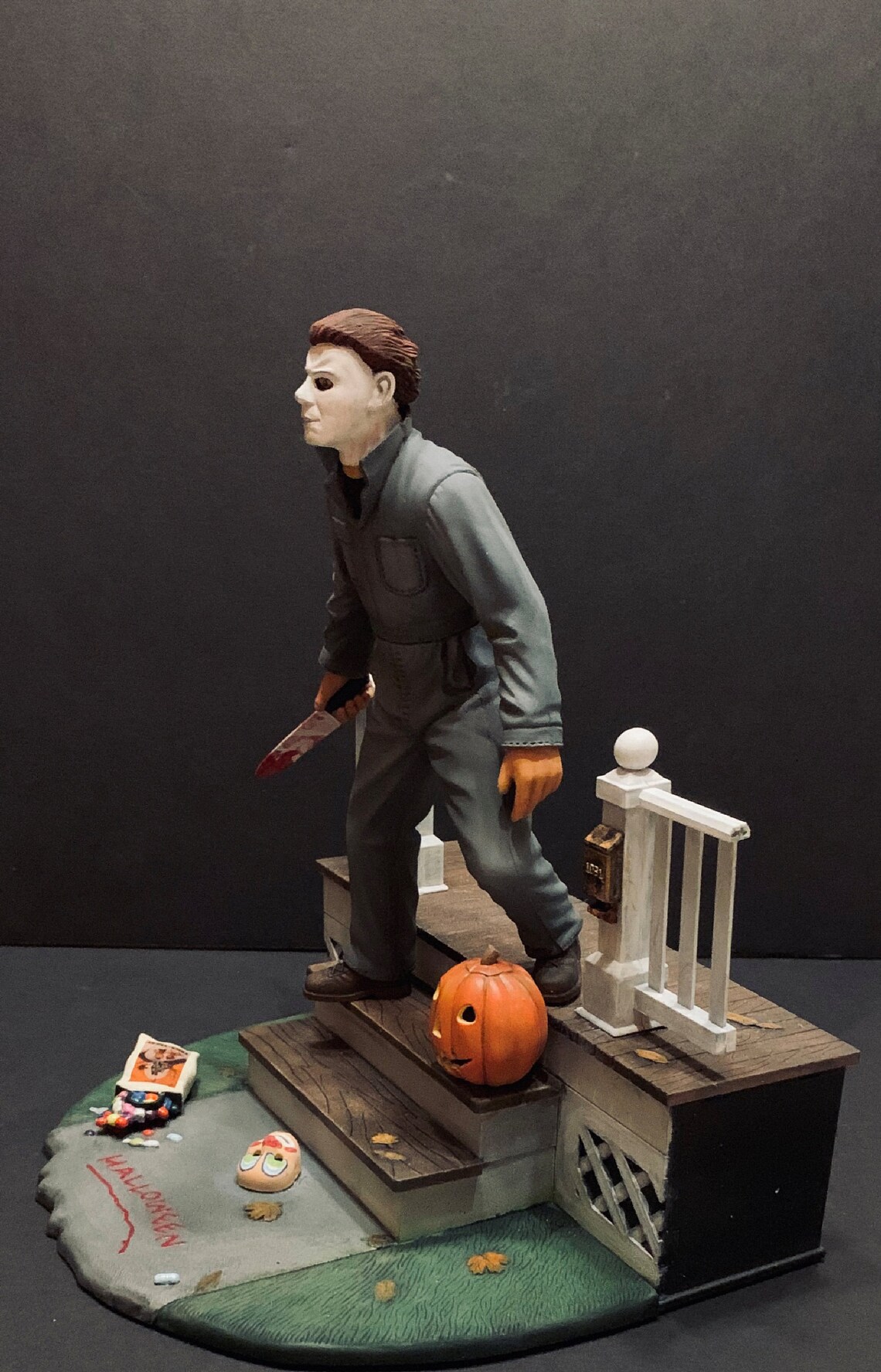 Michael Myers Model Halloween Decoration Halloween Model Etsy Finland