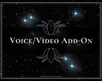 ADD-ON** Voice/Video Delivery [Read Description]