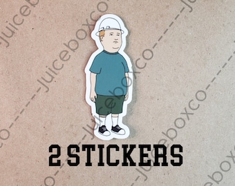 B.H. Construction Worker Sticker