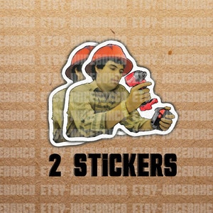 Chalino Construction Worker Impact Sticker or Magnet