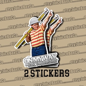Ham Lineman Worker Sticker or Magnet