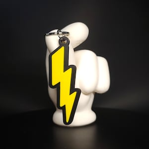 Lightning Bolt Keychain