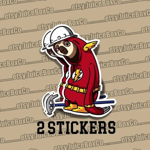 Sloth Worker Sticker