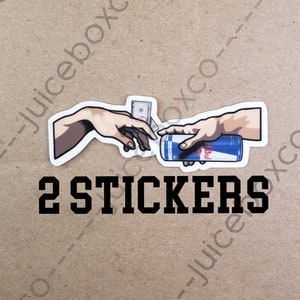 02. Michelangelo Construction Worker stickers Regular Redbull