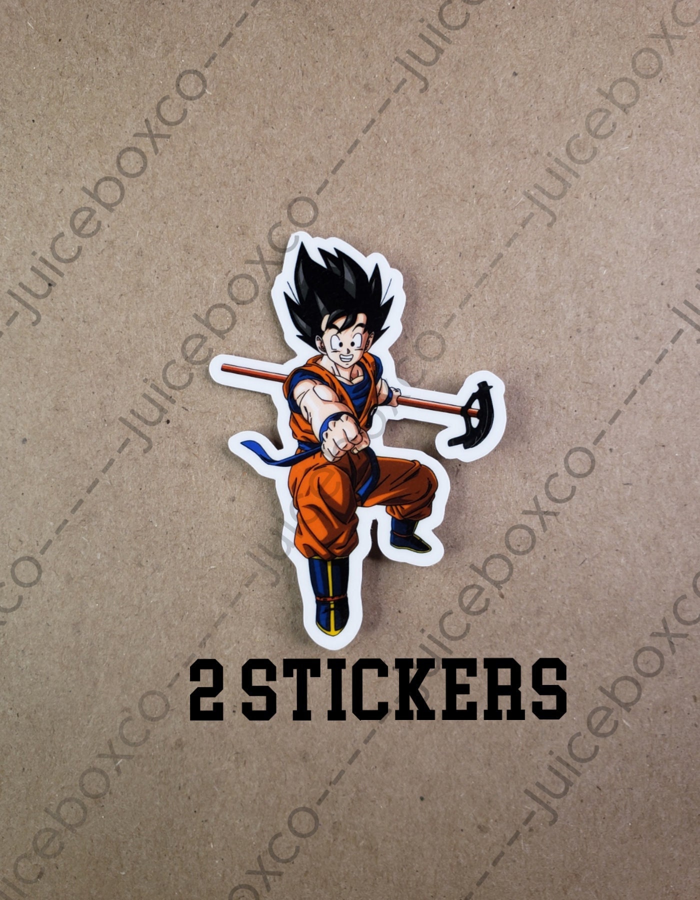 Goku SSJ 2 Sticker by Dankelys