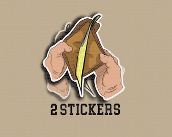 Union Ticket Hard Hat Sticker or Magnet