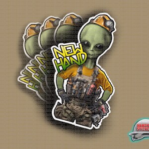 Apprentice Alien Sticker