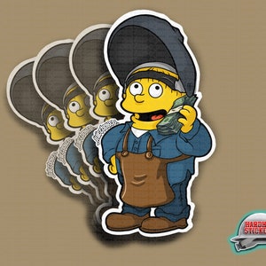 R Welder Worker stickers