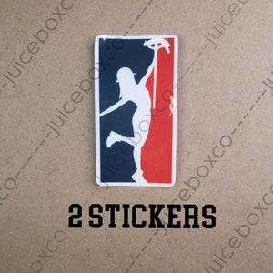Female Electrician Silhouette Sticker or Magnet
