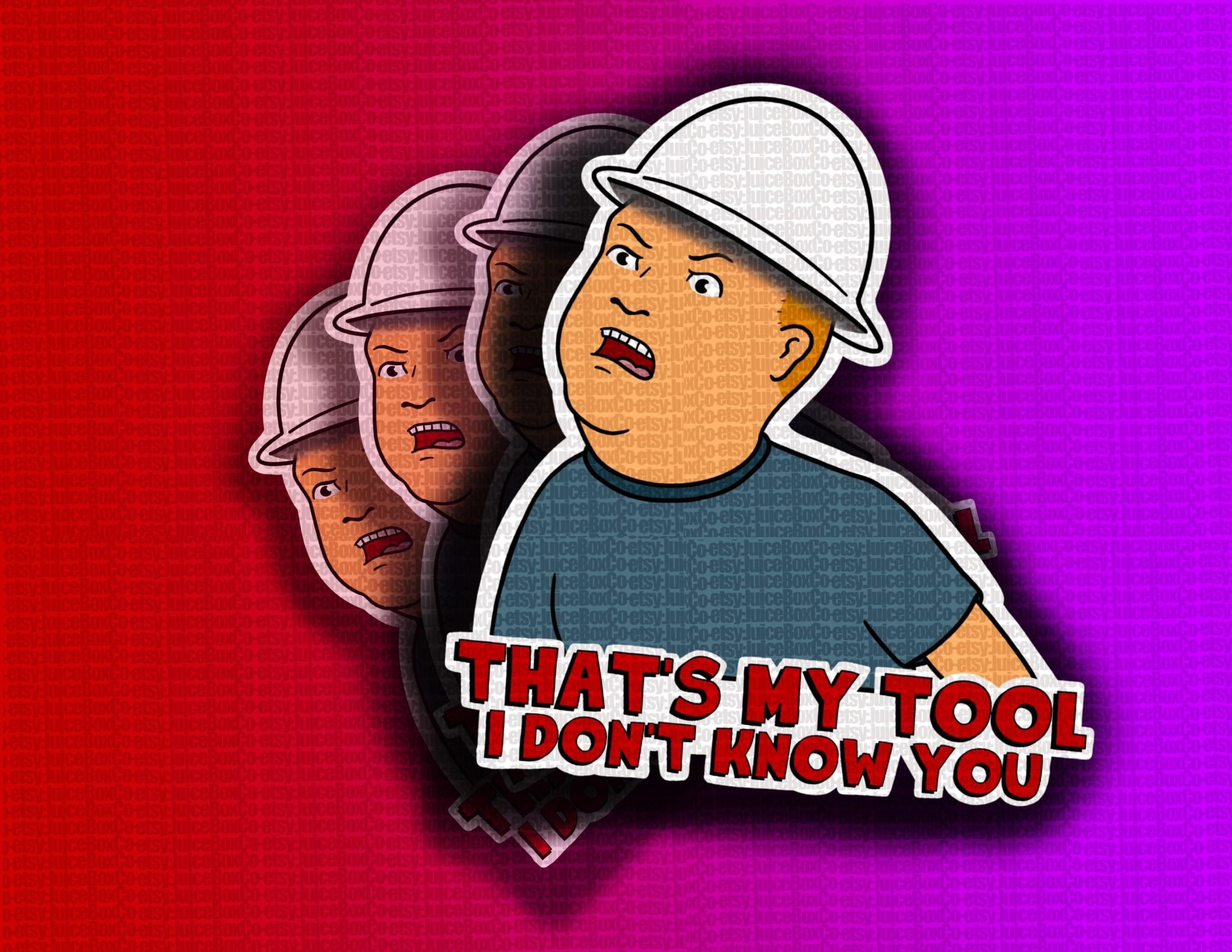 That's My Tool Funny Meme Construction Worker Sticker or Magnet - Etsy