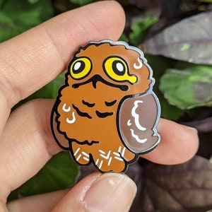 Potoo Hard Enamel Pin - Screams Internally