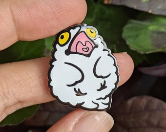 Potoo Hard Enamel Pin - Screams Eternally