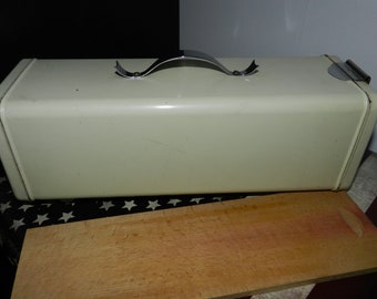 Vintage- retro-Brabantia 60s metal cake  box metal container