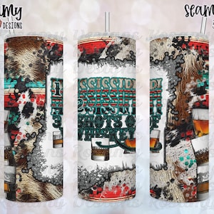 One Mississippi PNG, Seamless Tumbler Wrap, Tumbler Design, Tumbler PNG, Sublimation Tumbler, PNG 2021, Country Music, 20 oz
