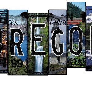 Oregon PNG, Sublimation PNG, License Plate, TShirt Design, Design Download, Sublimation Transfer, Retro Sublimation