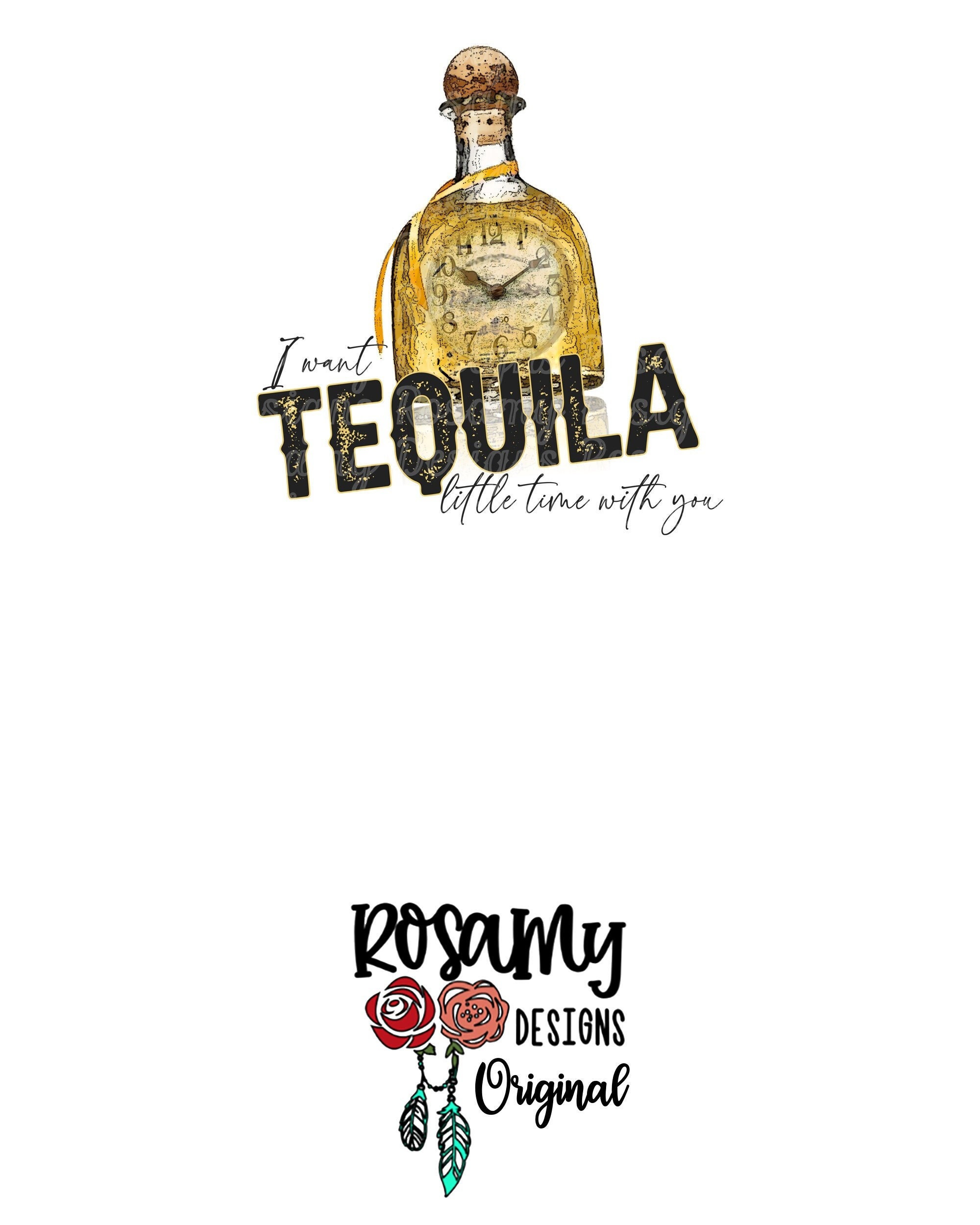 Tequila Little Time PNG Sublimation PNG Tshirt Design Etsy Canada