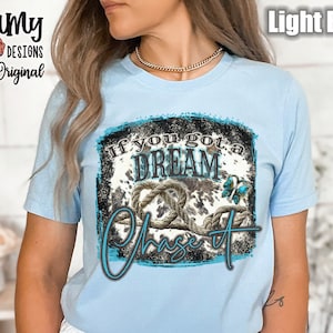 Dream Chase It Tee, Bella Canvas Tee, Unisex Tee, Front Design, Concert Shirt, Country Music T Shirt, Western